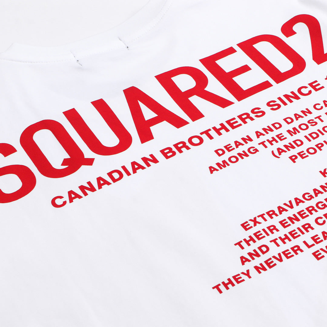 Dsquared2 Maple leaf Cotton T-shirt