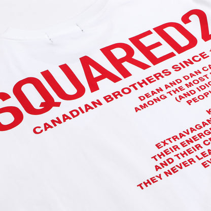 Dsquared2 Maple leaf Cotton T-shirt