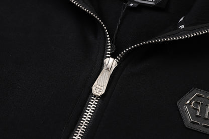 PP Logo Hoodie Jacket Suit