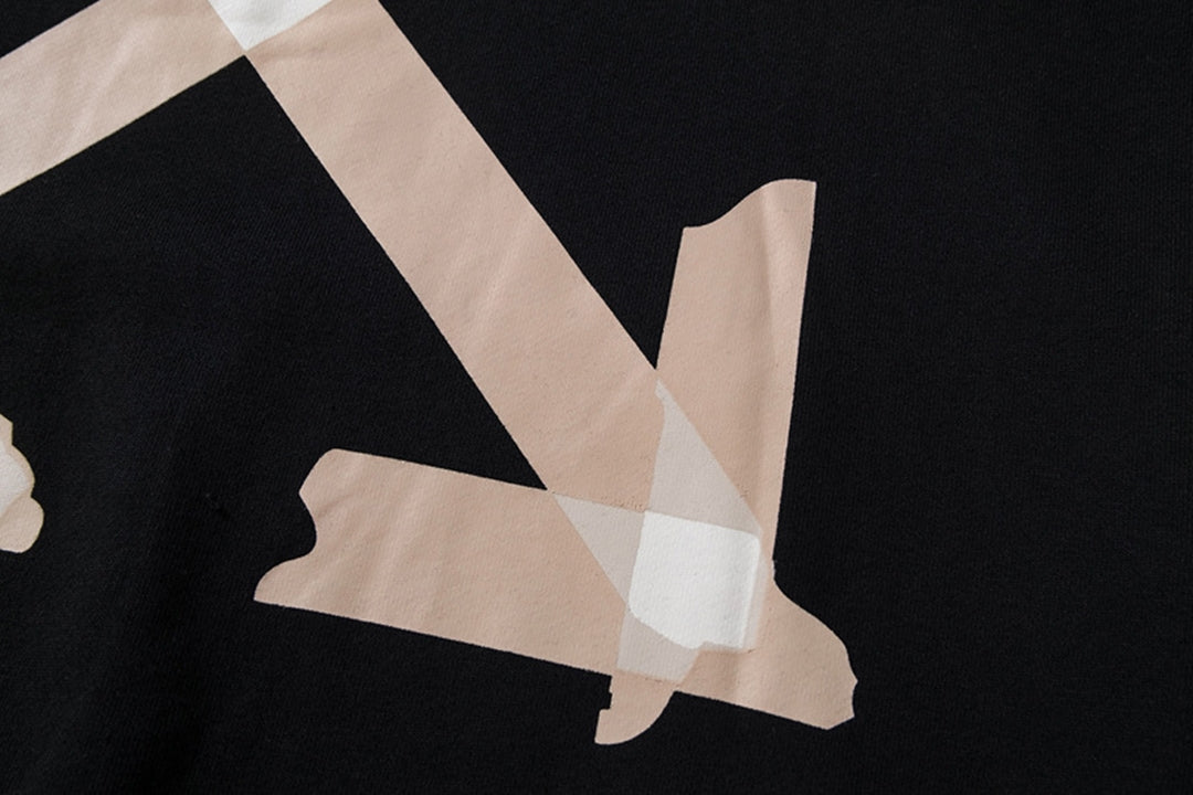 OFF Logo Print Hoodie