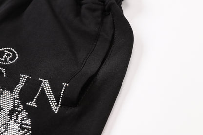 PP Skull T-shirt Shorts Suit