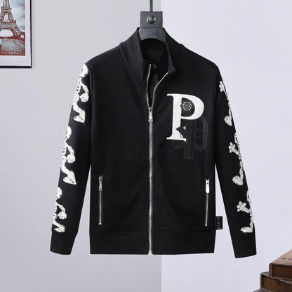 PP Skull Hoodie Jacket Suit