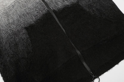 OFF Gradient Sweater Coat