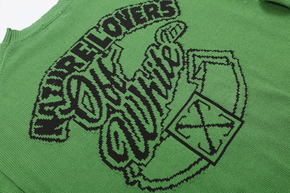 OFF Gradient Sweater