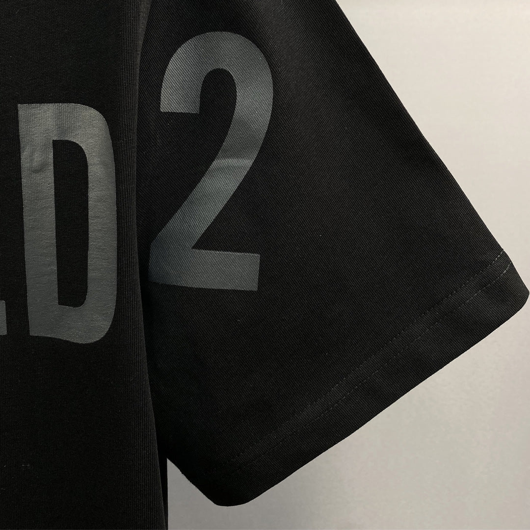 Dsquared2 ICON Logo Layered Cotton T-shirt