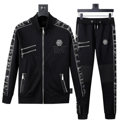 PP Skull Hoodie Jacket Suit