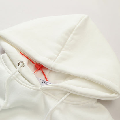 OFF Logo Print Hoodie