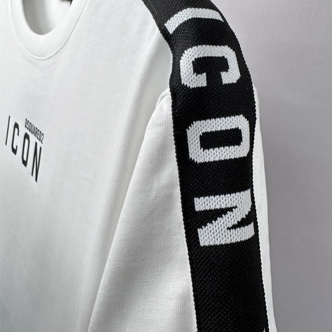 Dsquared2 ICON Shoulder Strap Cotton T-shirt