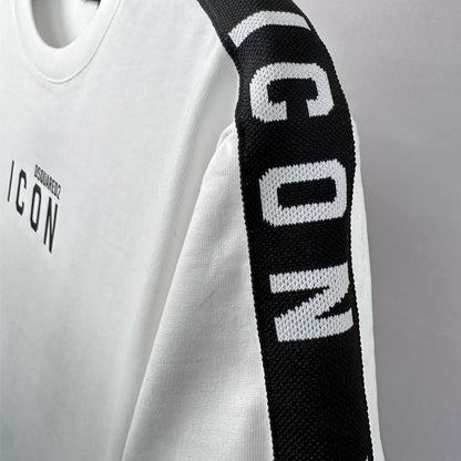 Dsquared2 ICON Shoulder Strap Cotton T-shirt