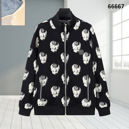 PP Skull Hoodie Jacket Suit