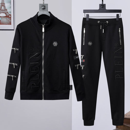 PP Skull Hoodie Jacket Suit