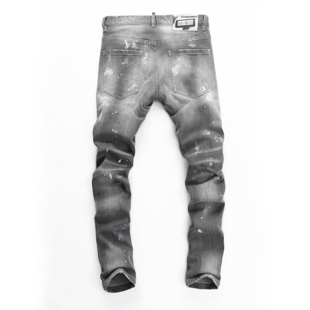 DSQ2 Jeans Paint Gray