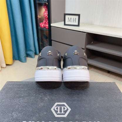 PP Casual Fashion Skull Sneakers