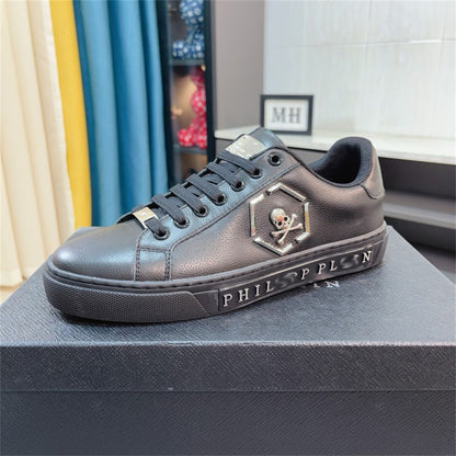 PP Casual Fashion Skull Sneakers