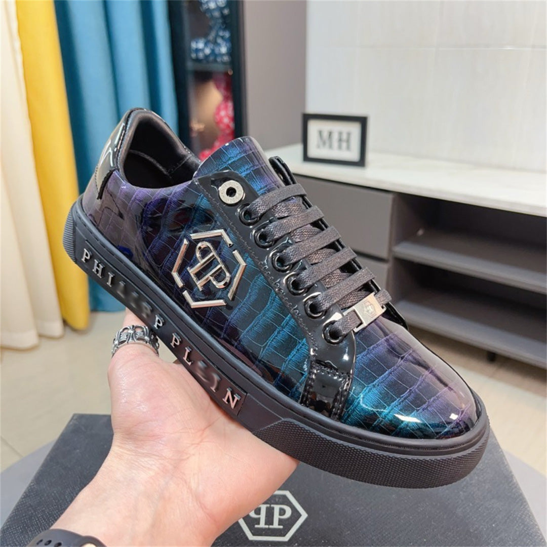 PP Casual Fashion Skull Sneakers