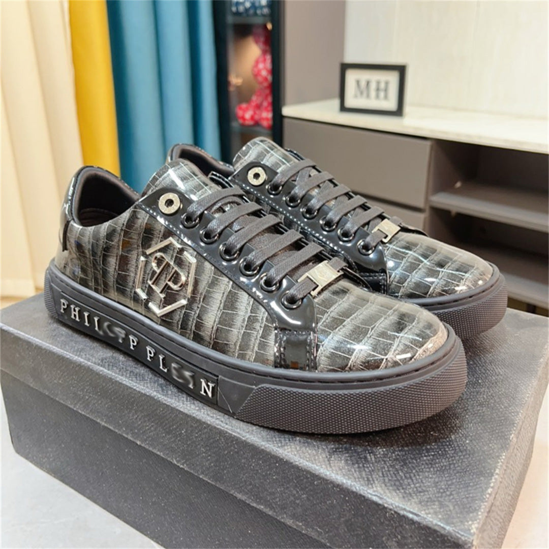 PP Casual Fashion Skull Sneakers