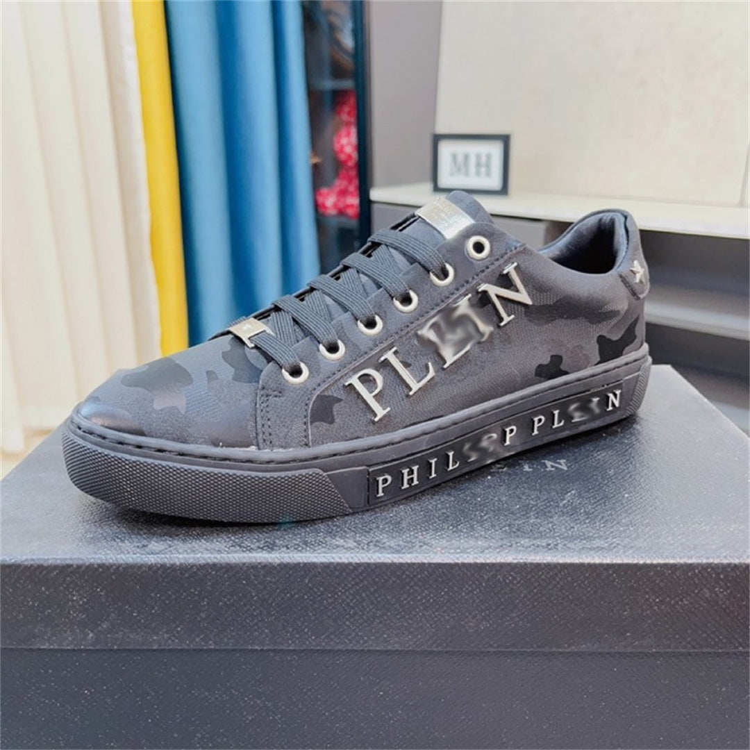PP Casual Fashion Skull Sneakers