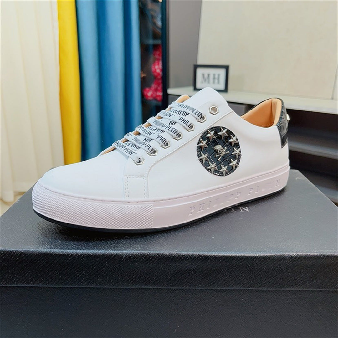 PP Casual Fashion Skull Sneakers