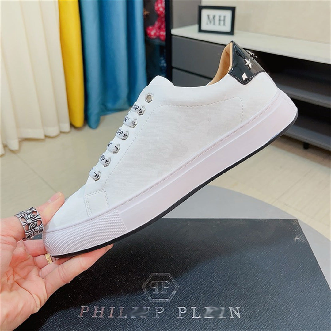 PP Casual Fashion Skull Sneakers