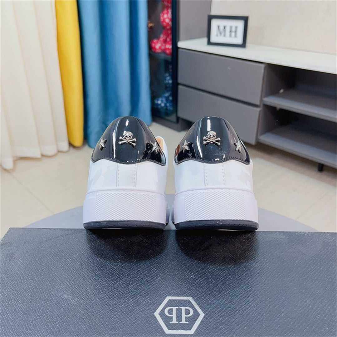 PP Casual Fashion Skull Sneakers