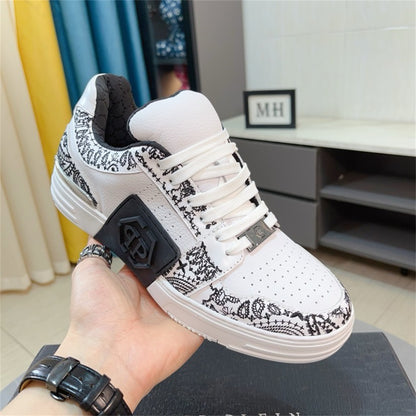 PP Casual Fashion Skull Sneakers