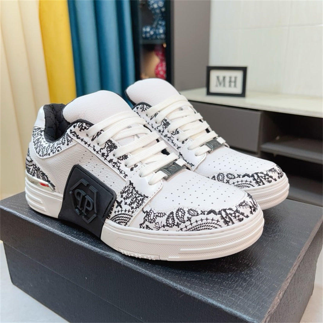 PP Casual Fashion Skull Sneakers