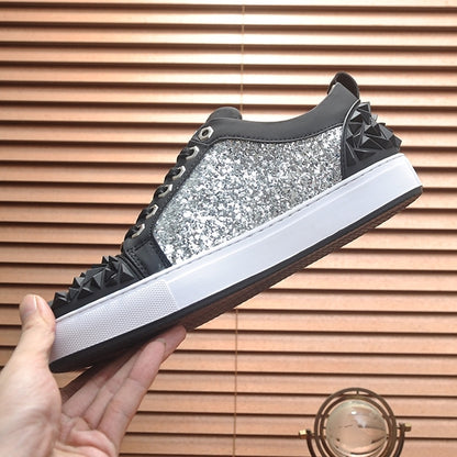 PP Casual Fashion Skull Sneakers