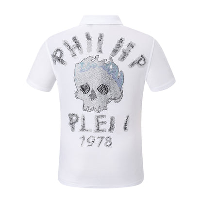 PP Polo shirt Crystal Skull