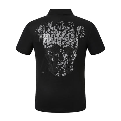 PP Polo shirt Crystal Skull