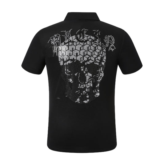 PP Polo shirt Crystal Skull