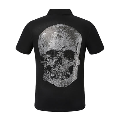 PP Polo shirt Crystal Skull