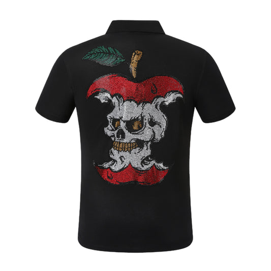 PP Polo shirt Crystal Skull