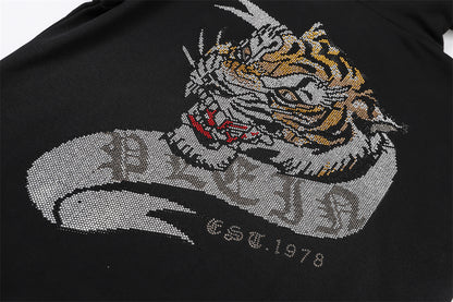 PP Hoodie Back Tiger