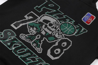 PP Hoodie Back Skull