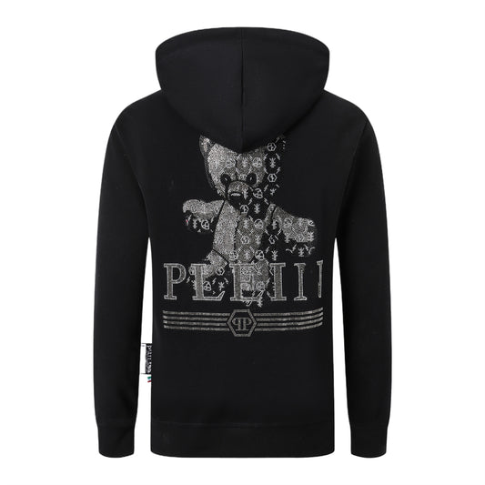 PP Hoodie Back Bear