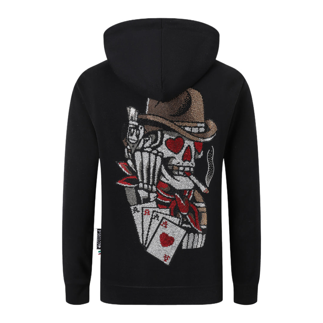 PP Hoodie Back Skull