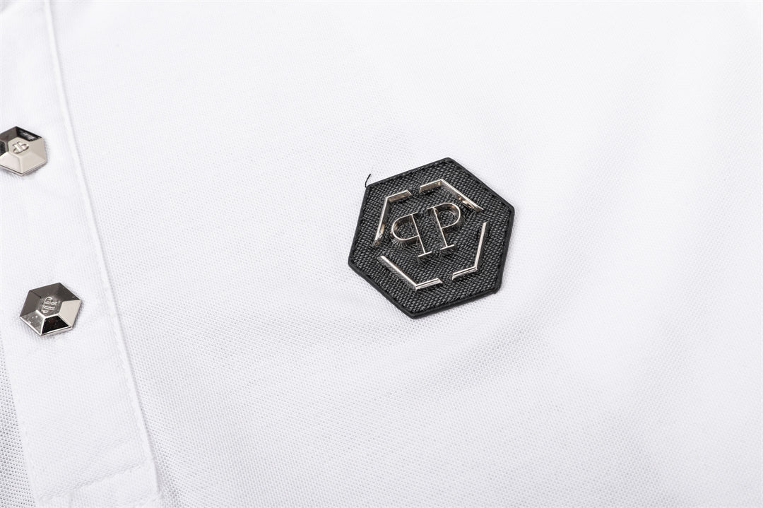 PP Polo shirt Crystal Skull