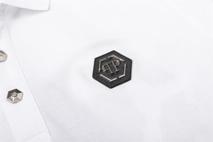 PP Polo shirt Crystal Skull