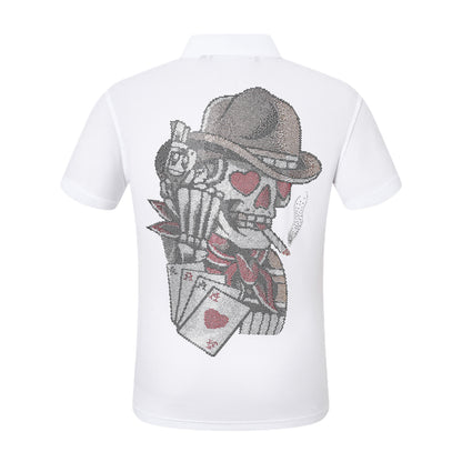 PP Polo shirt Crystal Skull