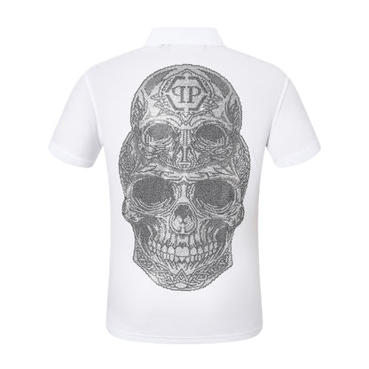 PP Polo shirt Crystal Skull
