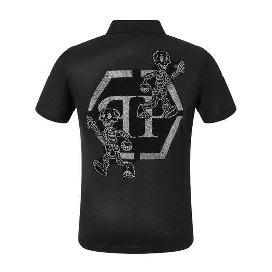 PP Polo shirt Crystal Skull