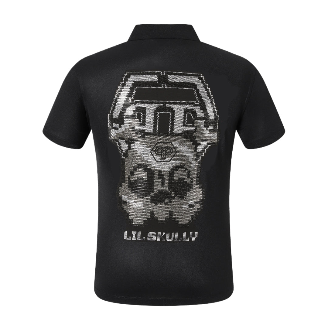 PP Polo shirt Crystal Skull