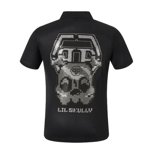 PP Polo shirt Crystal Skull
