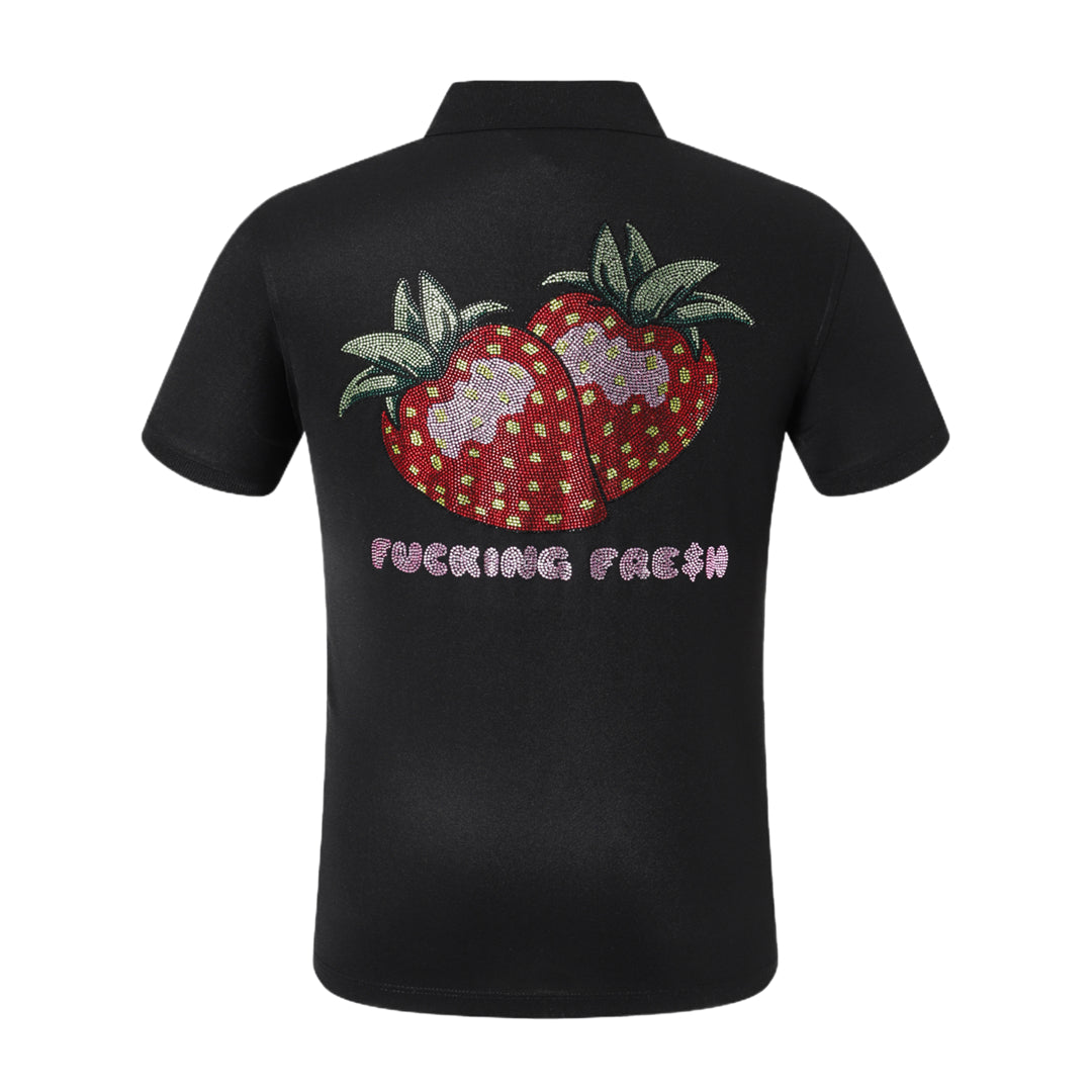 PP Polo shirt Crystal Strawberry