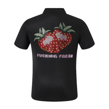PP Polo shirt Crystal Strawberry