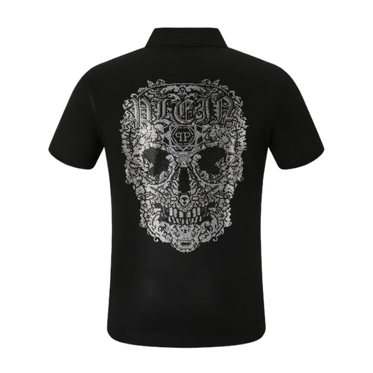 PP Polo shirt Crystal Skull