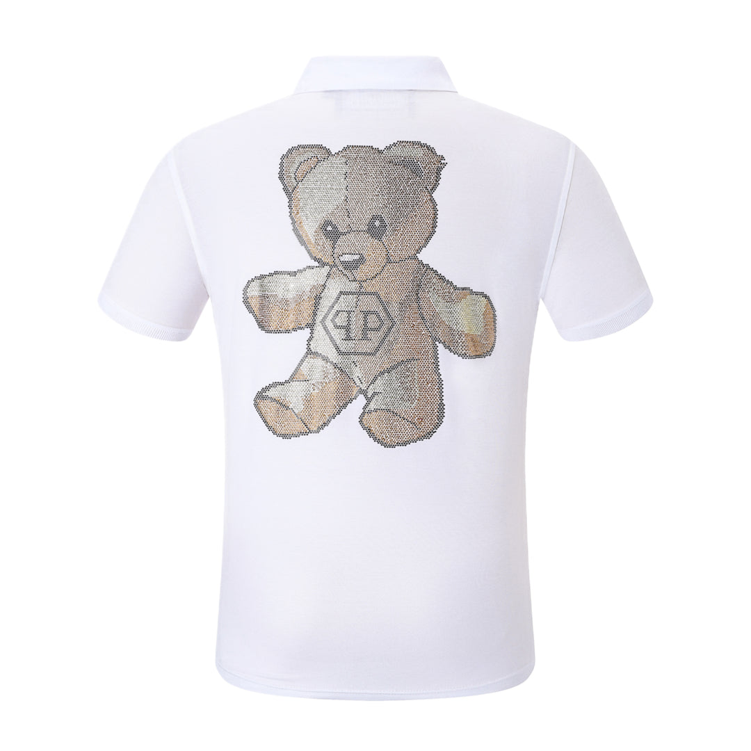 PP Polo shirt Crystal Skull