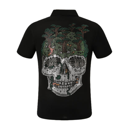 PP Polo shirt Crystal Skull