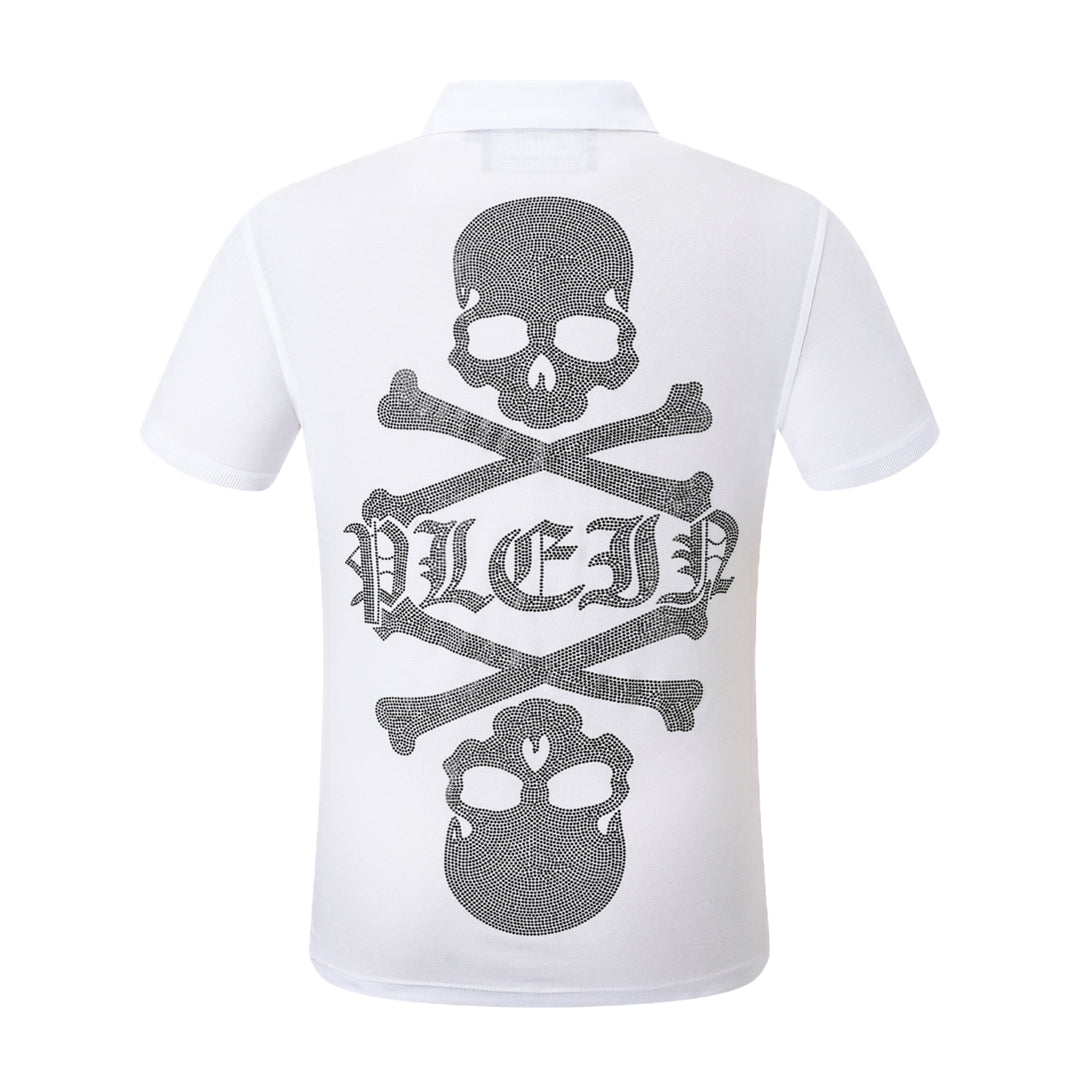 PP Polo shirt Crystal Skull
