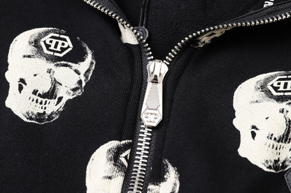 PP Skull Hoodie Jacket Suit